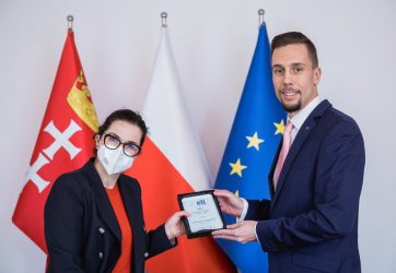 ”European Mayor of the Year” 2021 awarded to Aleksandra Dulkiewicz, Mayor of Gdańsk, Poland