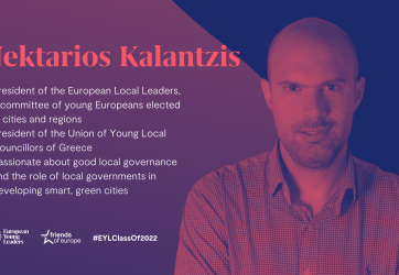 NEKTARIOS KALANTZIS, PRESIDENT OF THE EUROPEAN LOCAL LEADERS (ELL) WAS SELECTED TO REPRESENT GREECE IN THE “40 UNDER 40 ” EUROPEAN YOUNG LEADERS PROGRAMME 2022