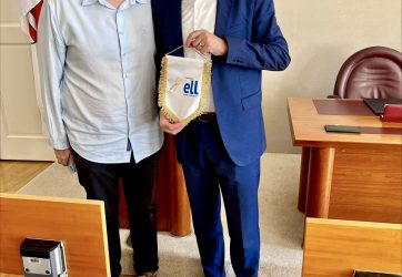 Nektarios Kalantzis, President of the European Local Leaders (ELL Group) with Mato Francović, Mayor of Dubrovnik🇭🇷 at the Dubrovnik City Hall🇪🇺